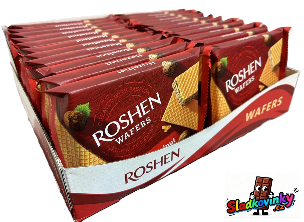 ROSHEN Wafers Hazelnut 72g karton